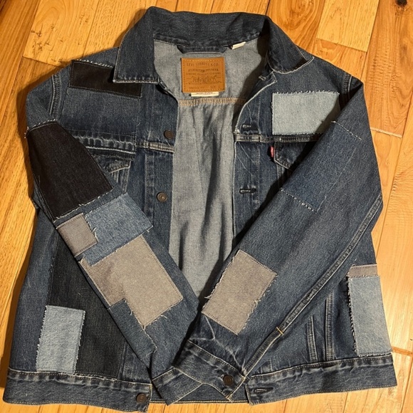 Levi’s patchwork denim jacket - Picture 4 of 8